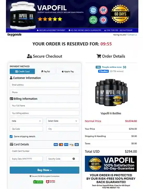 Is Vapofil Legit